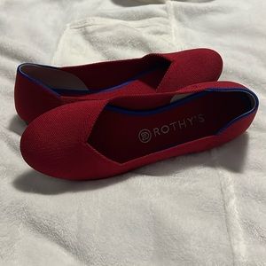 Rothy’s 9 Flats. Gently worn and never washed